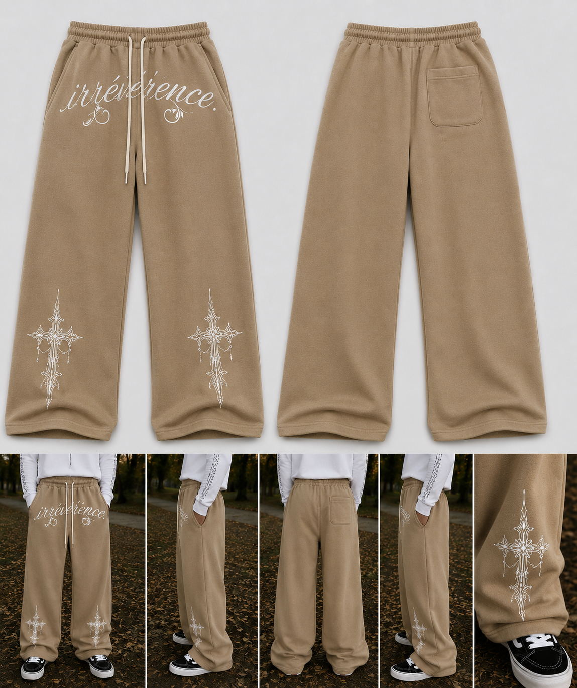 Sand baggy sweats