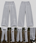 Gray baggy sweats